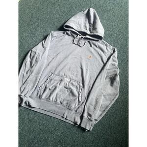 Vintage Polo Ralph Lauren Pullover Hoodie Mens Large Faded Purple Waffle Knit